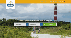 Desktop Screenshot of fietsverhuur-ameland.nl